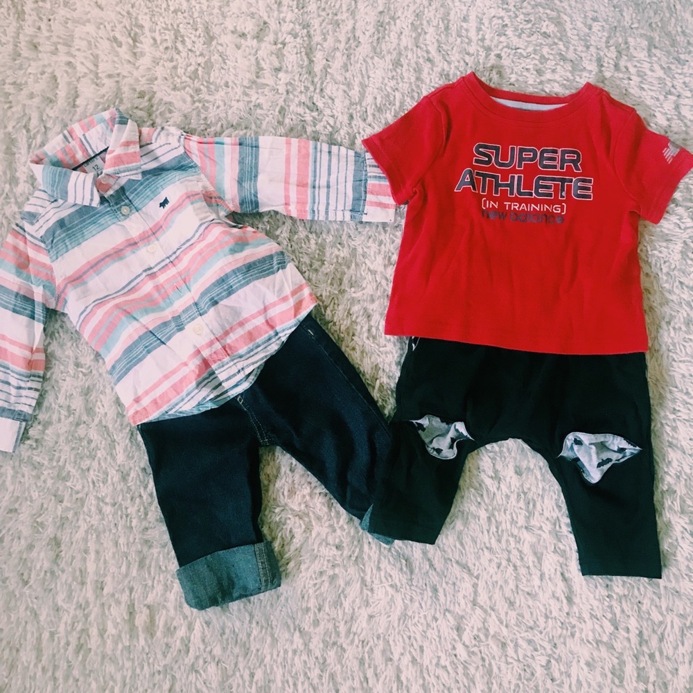 Toddler boys matching set